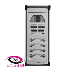 پنل آیفون تصویری 12 واحدی طرح فوژان شرکت سیماران VFC