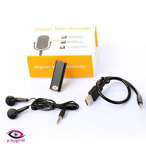 دستگاه ضبط صدا مینیاتوری 8 گیگ مدل OEM SK892(مینی ضبط صوت خبرنگاری)