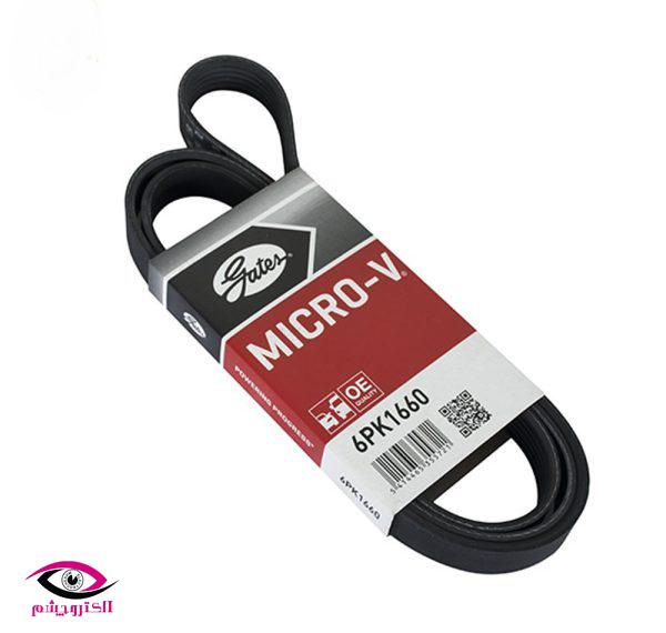 تسمه دینام پژو 405 گیتس 6PK-1660 - Image 1