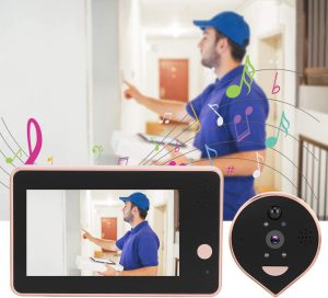  دوربين چشمى درب مانيتور دار وای فای دار مدل Wi-Fi – C4