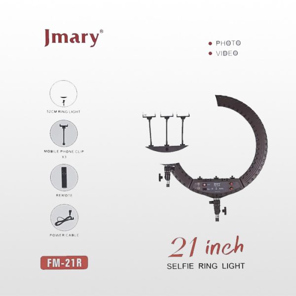 رینگ لایت 21 اینچ جیماری مدل FM-21R - Image 5