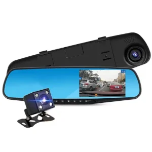 دوربین ثبت وقایع خودرو آینه ای 2 لنز