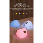 چراغ خواب کودک طرح گربه باسئوس Baseus Cute Cat Silicone Night Light A02