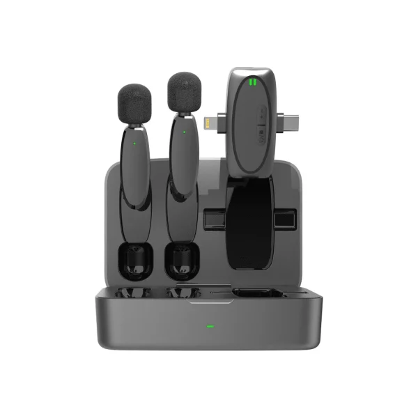 میکروفن یقه‌ای پرودو DUAL MIC LAVALIER MICROPHONE PORODO
