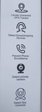 فرکانس یاب Wireless Signal and Hidden Camera Detector