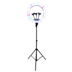 رینگ لایت مدل RGB MJ30 همراه با سه پایه - Image 3