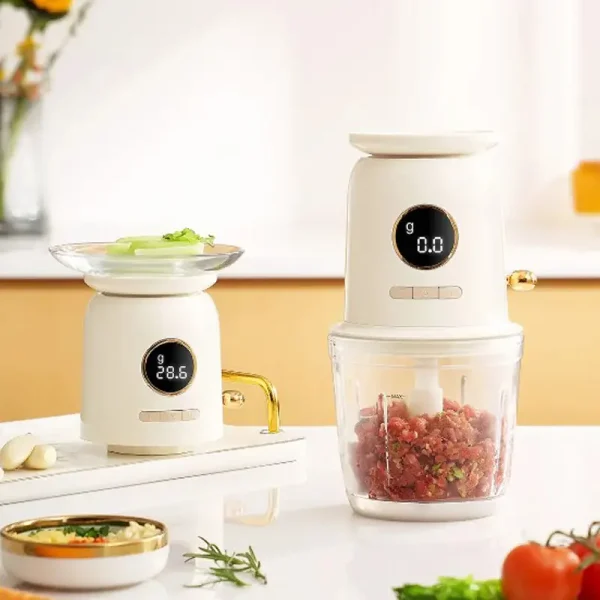 خردکن و ترازوی بی سیم غذای گرین لاین مدل Food Chopper - Image 3