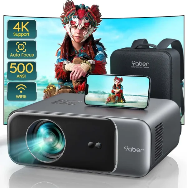 ویدیو پروژکتور یابر مدل yaber v9 pro