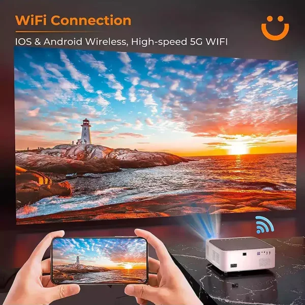 ویدئو پروژکتور یابر مدل yaber v6