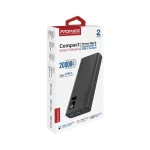 پاوربانک پرومیت مدل BOLT-20PRO.BLACK ظرفیت 20000 آمپر