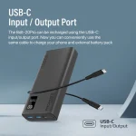 پاوربانک پرومیت مدل BOLT-20PRO.BLACK ظرفیت 20000 آمپر