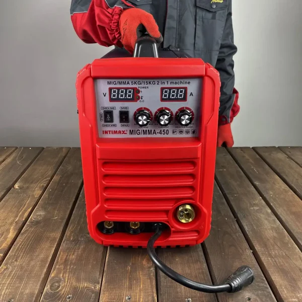 دستگاه جوشکاری Co2 و الکترود صنعتی اینتیمکس ۴۵٠ آمپر