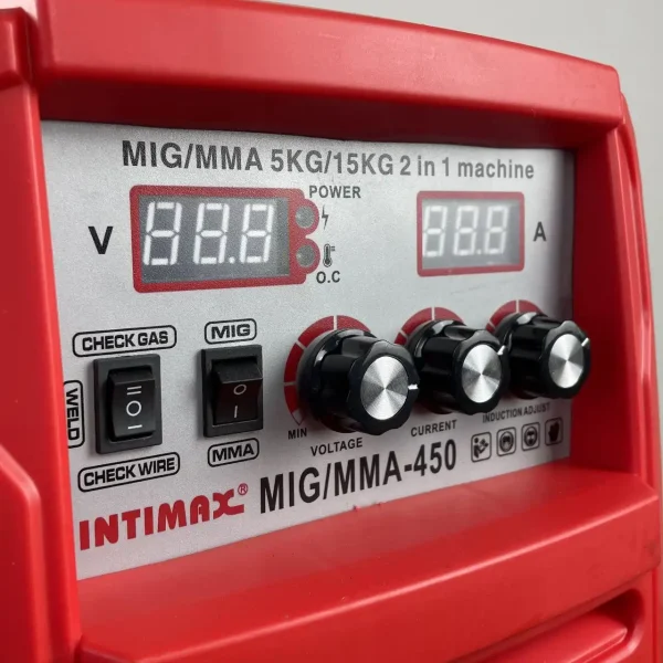 دستگاه جوشکاری Co2 و الکترود صنعتی اینتیمکس ۴۵٠ آمپر