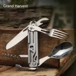 قاشق چنگال چندکاره تاشو Grand Harvest