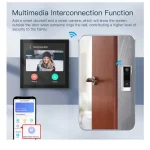 تاچ پنل و کنترلر مرکزی هوشمند MOES مدل WIFI+ZIGBEE
