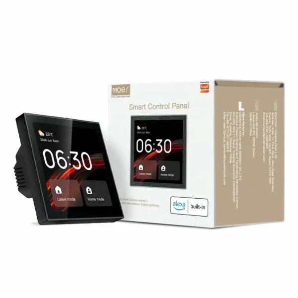 تاچ پنل و کنترلر مرکزی هوشمند MOES مدل WIFI+ZIGBEE