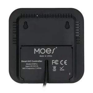 ریموت کنترل IR هوشمند با سنسور دما و رطوبت MOES مدل WR-FL