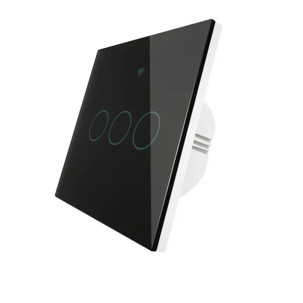 کلید لمسی هوشمند سه پل MOES مدل WIFI+RF