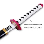 شمشیر بازی مدل شمشیر چوبی 1 متری مدل گیو تومیوکا Giyu Tomioka طرح شیطان کش Demon Slayer