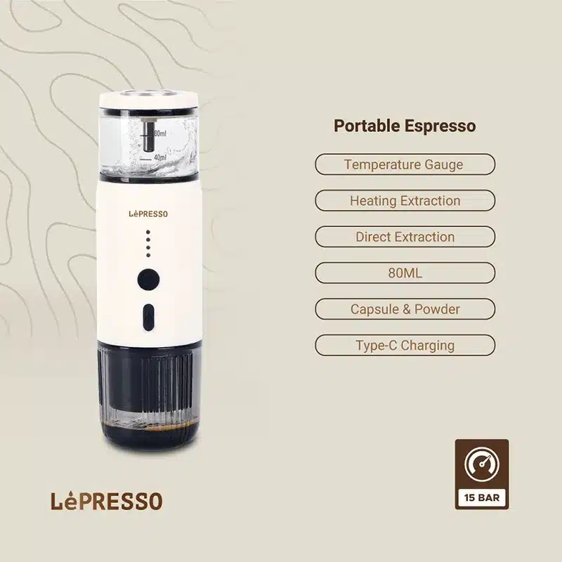 اسپرسو ساز قابل حمل لپرسو مدل LePresso LPCFFM0001