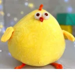 عروسک جوجه قلمبه تپل زرد