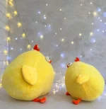 عروسک جوجه قلمبه تپل زرد