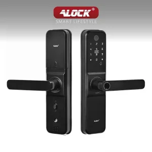 دستگیره هوشمند alock اثر انگشتی دوربین دار مدل S300+ camera