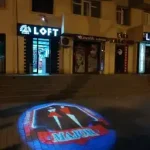 لوگو پروژکتور ۱۲۰ وات ثابت بدون افکت