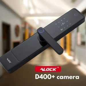 دستگیره هوشمند اثر انگشتی alock مدل D400+ Camera
