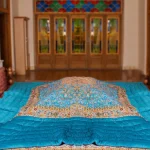 لحاف کرسی دست دوز ترمه طرح افشار
