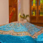 لحاف کرسی دست دوز ترمه طرح افشار