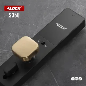 دستگیره هوشمند ALOCK اثر انگشتی مدل S350 Gold