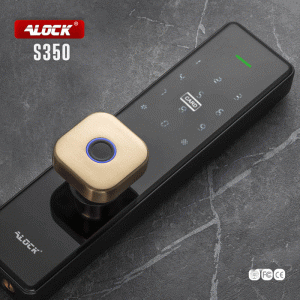 دستگیره هوشمند ALOCK اثر انگشتی مدل S350 Gold