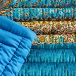 لحاف کرسی دست دوز ترمه طرح افشار