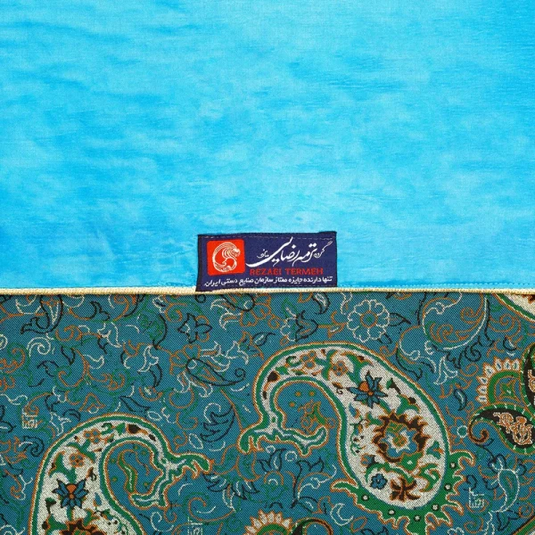 رومیزی ترمه شیک طرح مربع سپهر - Image 3