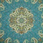 رومیزی ترمه شیک طرح مربع سپهر - Image 2