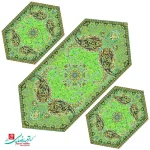 رومیزی جلو مبلی ترمه طرح سپند