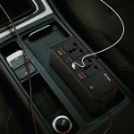 اینورتر و مبدل برق فندکی ماشین 200 وات گرین لاین Green Lion GC-200 Car Inverter - Image 3