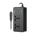 اینورتر و مبدل برق فندکی ماشین 200 وات گرین لاین Green Lion GC-200 Car Inverter