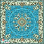 رومیزی ترمه مربع طرح هامون