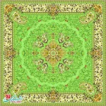رومیزی ترمه مربع طرح هامون