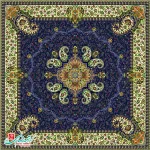 رومیزی ترمه مربع طرح هامون