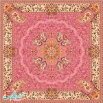 رومیزی ترمه مربع طرح هامون