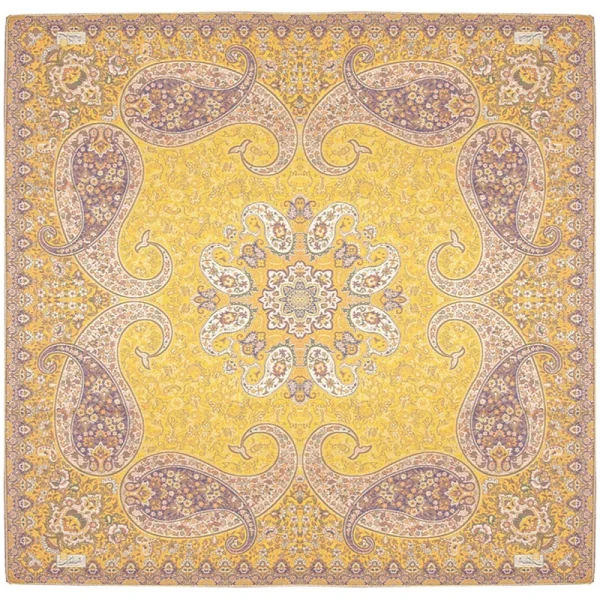 رومیزی ترمه مربع طرح سپند
