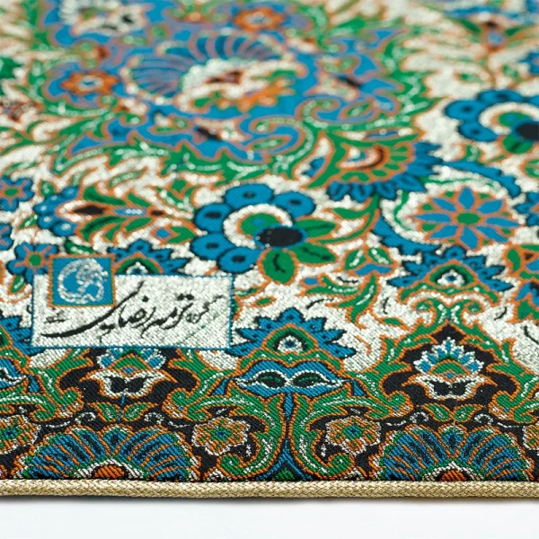 رومیزی ترمه شیک طرح مربع سپهر - Image 5