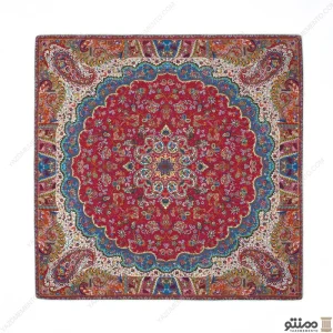 رومیزی ترمه مربع طرح میترا