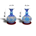 گلدان میناکاری مدل شلغمی