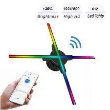 فن سه‌بعدی هولوگرام مدل JC-HGF800F