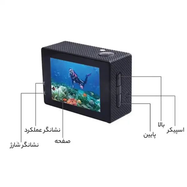 دوربین فیلمبرداری ورزشی مدل F60R