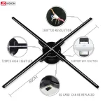 هولوگرام فن سه‌بعدی مدل JC-HGF650P